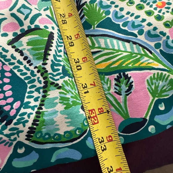 NWT LILLY PULITZER BRANDI SHIFT DRESS SIZE 4 VALENCIA TEAL RAIN FOREST ENGINEERE - Picture 12 of 16